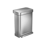 Hailo 0860-211 big-box swing xl afvalemmer 52l rvs
