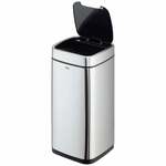 Durable NO TOUCH DUO 342423 Afvalbak 40 l (b x h x d) 460 x 650 x 270 mm Zilver Met automatische deksel 1 stuk(s)