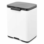 Brabantia Bo Afvalemmer 7L Mat Zwart