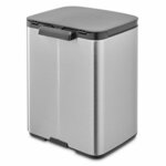 Brabantia bo afvalemmer, 7l - matt steel fingerprint proof