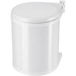 Durable Sensor NO TOUCH 342123 Afvalbak 12 l RVS (l x b x h) 24 x 24 x 43 cm Zilver-zwart Met One-Touch-dekselopener 1 stuk(s)