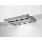 Bomann DU 623.3 Onderbouw afzuigkap 600 mm Energielabel: C (A++ - E) 71 dB RVS