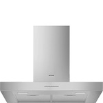 Smeg KBT700XE Schouwkap Grijs