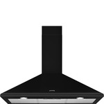 Smeg KV26N Schouwkap Zwart