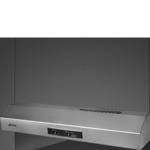 Smeg KTE60E2 Afzuigkap vlakscherm Grijs