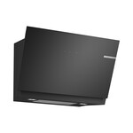 VidaXL Afzuigkap met aanraakscherm 900 mm zwart