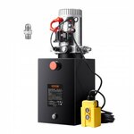 VEVOR hydraulische pomp hydraulische eenheid 220V hydraulische eenheid 2200W enkelwerkende hydraulische pomp hydraulisch aggregaat 3,75 gal tank handpomp hydraulische eenheid voor liften, vorkheftrucks enz.