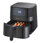 BluMill Digitale Airfryer - met Crispplaat - Airfryer 5 liter - Wifi & Gratis App