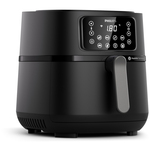 DOMO DO536FR Airfryer CoolTouch-behuizing, Oververhittingsbeveiliging, Timerfunctie, Controlelampje RVS, Zwart