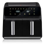 Hyundai Electronics - Airfryer Oven / Hete Luchtfriteuse - 12 Liter - Zwart Zilver