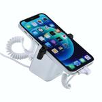 Aluminium shell cilindrische display stand digitale magnetische beveiligingssysteem inbraakalarm / anti-diefstal alarm display houder voor Samsung / H