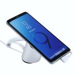 Aluminium shell cilindrische display stand digitale magnetische beveiligingssysteem inbraak alarm / anti-diefstal alarm display houder voor iPhone & i