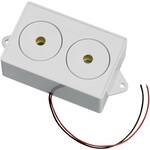 Nedis Dummy Beveiligingsalarm | IP44 | Oranje / Wit | 1 stuks - DUMSS20WT DUMSS20WT