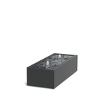 Aluminium vijverbak 500x100x60cm.