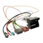 Radio Aansluitkabel Divese modellen Opel Quadlock > ISO Norm / Phantom power (ISO) 123045