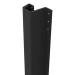 SecuStrip Plus Buitendraaiend terugligging 21-27mmL2300mm Ral 7021 Zwartgrijs