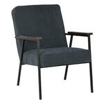 By-Boo Fauteuil 'Bermo' kleur Antraciet