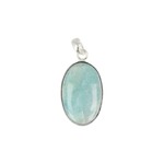 Choker Ketting Aquamarijn