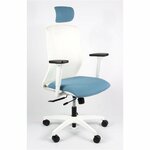 Geen Merk LF-2011603 Bureaustoel Linea Tekna 01 Zwart/groen Met 2D Armleuning