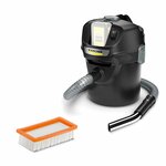 Eurom Force 1218 Ash Cleaner Metal Stofzuiger zonder zak Grijs