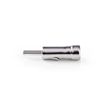 Nedis Connector voor Auto-Antenne | Male | Zilver | 10 Stuks | 1 stuks - CACO004ME CACO004ME