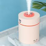 H1 USB-auto kleurrijke beker luchtbevochtiger huishouden draagbare wateraanvulling instrument (roze)