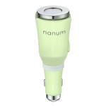 Nanum Car supplies auto aromatherapie diffuser USB luchtbevochtiger (groen)