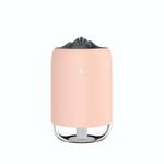 Auto Draagbare Bevochtiger Household Night Light USB Spray Instrument Desinfectie Aroma Diffuser (Roze)