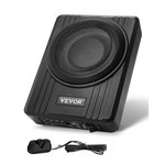 VEVOR Auto-subwoofer onder de stoel 240 W Slank actief subwoofersysteem 254 mm