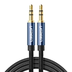 Ugreen AV112 Audio Kabel 3.5mm Speaker Line Aux Cable Lengte:5m(Blauw)