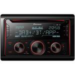 Pioneer AVH-Z3200DAB Autoradio met scherm dubbel DIN DAB+ tuner, Bluetooth handsfree, Aansluiting voor achteruitrijcamera