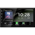 JVC Autoradio met scherm dubbel DIN Android Auto, Apple CarPlay, Aansluiting voor achteruitrijcamera, DAB+ tuner, Incl. afstandsbediening