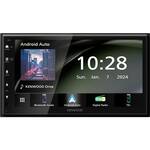 JVC Autoradio met scherm dubbel DIN Apple CarPlay, Android Auto, Aansluiting voor achteruitrijcamera, DAB+ tuner, Bluetooth handsfree