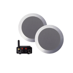 Aquasound Bluetooth Audio bluetooth audiosysteem - (50 watt / bt4.0 / auto-aux) - met samba speakerset (wit) - 230v/12v bmn50easy-sw