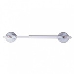Mobiele wandbeugel Chroom Look 650 mm