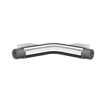 Smedbo Verbindingsstuk Greep Living L-vorm Links 10x10 cm Gepolijst Chroom