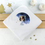 Badcape Babycadeau met Hartjeshoorn