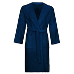 Vossen badjas vegan life - blauw-l