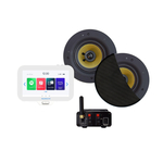 Aquasound N-Joy Connect n-joy connect badkamerradio - controller (ipx7) - wand lader - zumba speakerset bluetooth - wifi-audio versterker / 70 watt / 230v/24v EMN70-ZC