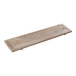 Mondiaz Easy badplank 12.5x86x4.2cm Solid surface Clay mat M80182Clay