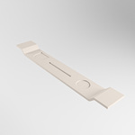 Luxe bamboe badplank uitschuifbaar/verstelbaar 70-105 x 22 x 4 cm - Badplanken