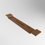 Badplank Sapho Reduta 82x20 cm Zwart