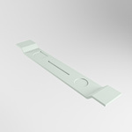 Badplank Sapho Ipanema 74x20 cm Zwart