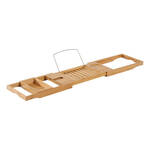 Excellent Houseware Badplank - uitschuifbaar - 55 tot 78 cm - kunststof - Badplanken