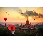 Ballonvlucht over de tempels van Bagan