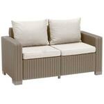 Bank Otis 2-zits - sesam - beige - Leen Bakker