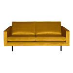 BePureHome Bank 2,5-zits Rodeo Velvet - Blauw