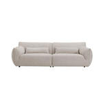 Nohr 4-zits Bank Elden Linnen, 275cm - Beige