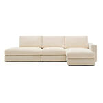 Kave Home 5-zits Loungebank 'Alea' Rechts, kleur Beige