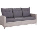 Verona aluminium Loungebank grijs - 2 persoons